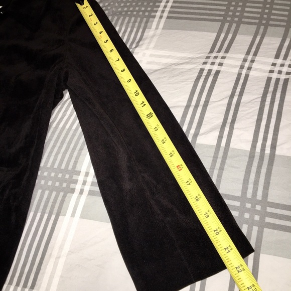 Macy’s Kim Rogers plus Sz 16 corduroy black zip-up - Picture 8 of 14